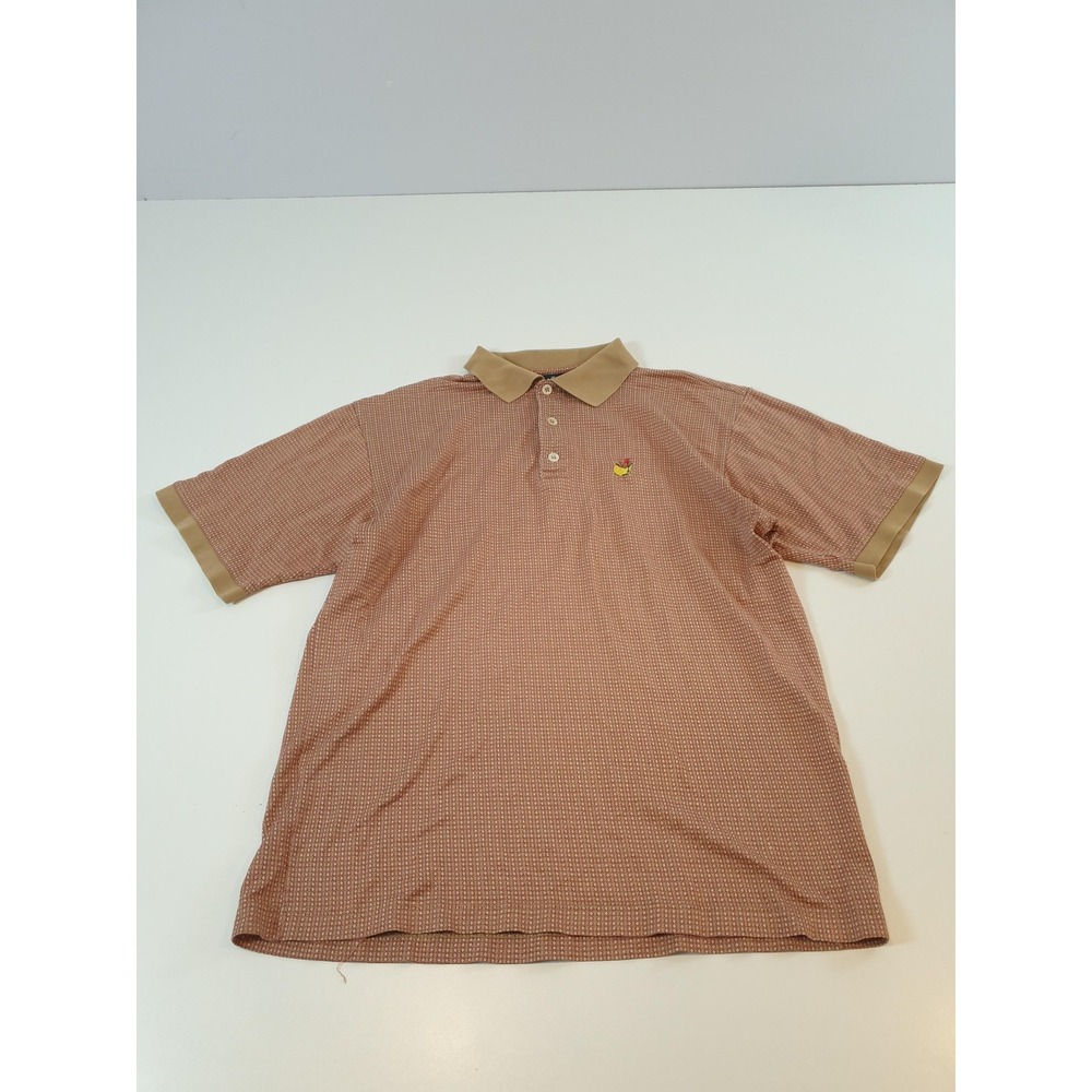 Clubhouse Collection Polo Shirt Mens Medium Masters Golf Augusta National Golf